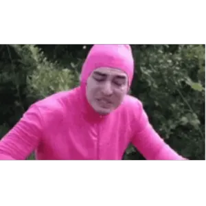 pink guy joji sticker 3