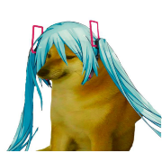 doge dog sticker 3