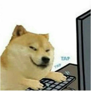 doge dog sticker 5