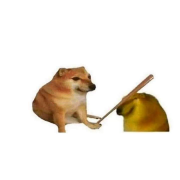 doge dog sticker 10