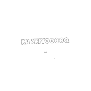 Kakkiyoooooo sticker 3